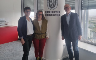 Rencontre avec Bureau Veritas - 20 mai 2026 - Séverine Gaubert (Responsable Développement Business et Innovation) et Sandra Candau (Responsable Business Unit QSE et Nucléaire)