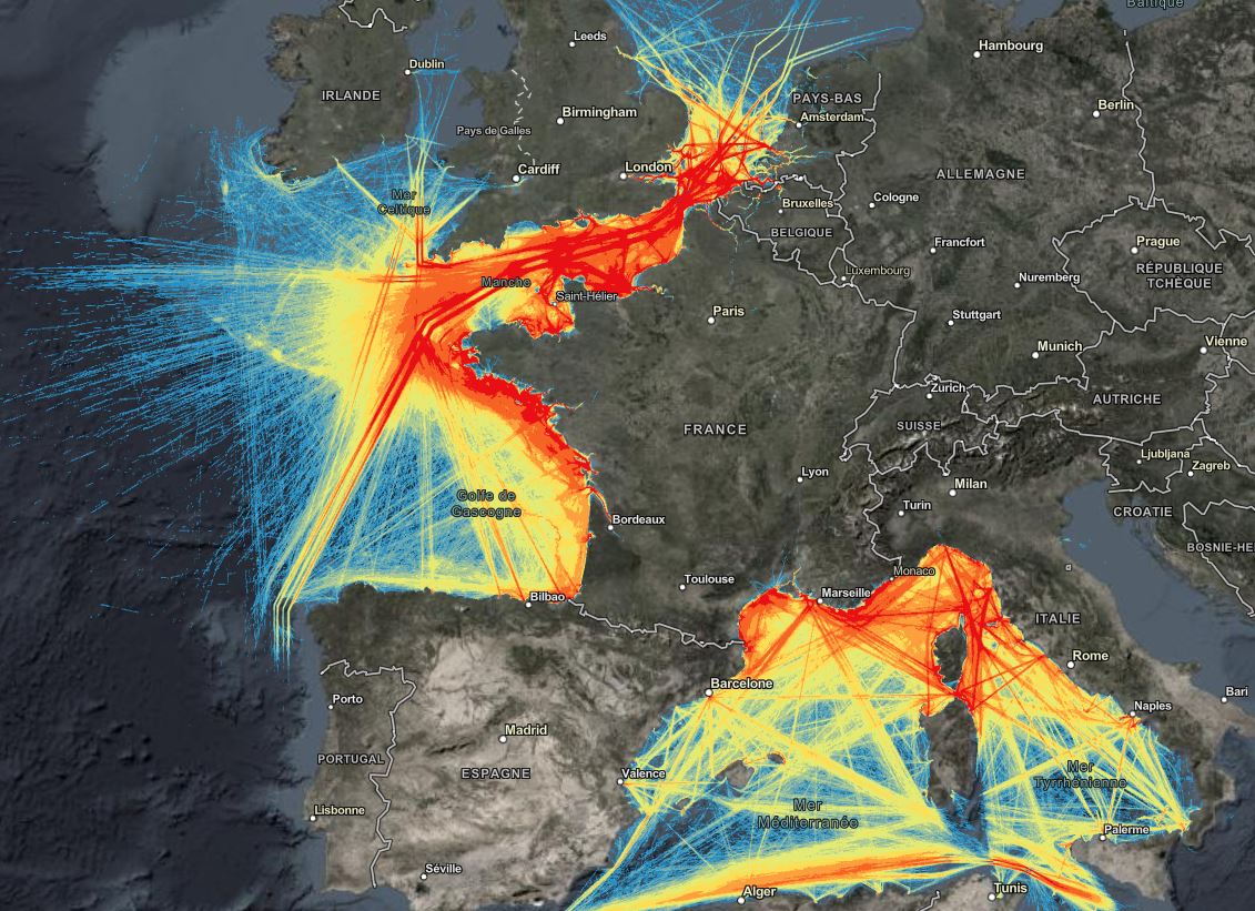 Données de trafic maritime 2024