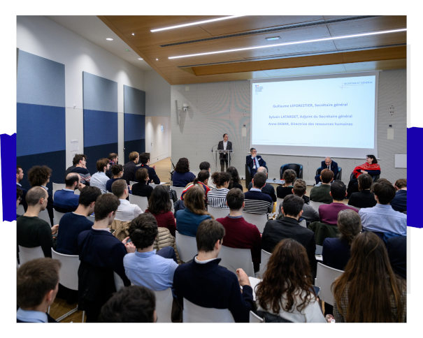Accueil de la 4e promotion du parcours des nouveaux cadres supérieurs, le 12 décembre 2025