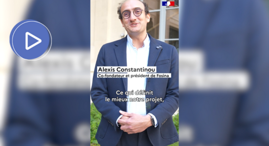 Alexis Constantinou co-fondateur et président de Fosina.