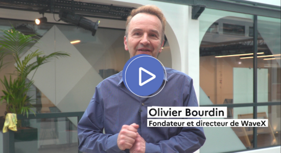 Olivier Bourdin, fondateur et directeur de WaveX